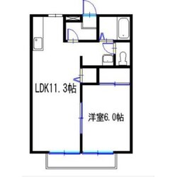 サンハイム下手野Cの物件間取画像